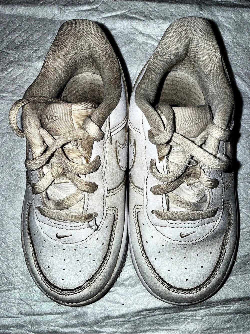 Nike Air Force 1 Low Sneakers White & Gray
